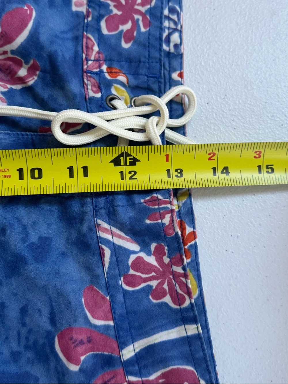 Vtg Polo Ralph Lauren Swim Trunks Men 34 Blue Aloha Beach Vacation Resort Surf